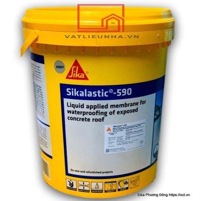 Chất chống thấm gốc PU Sika Lastic 590