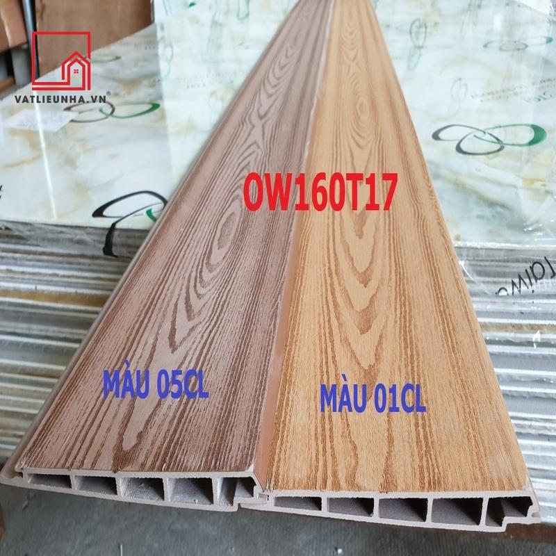 Ưu điểm của gỗ nhựa composite ngoài trời OW160T17