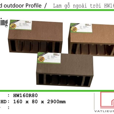LAM GỖ NGOÀI TRỜI HW160R80
