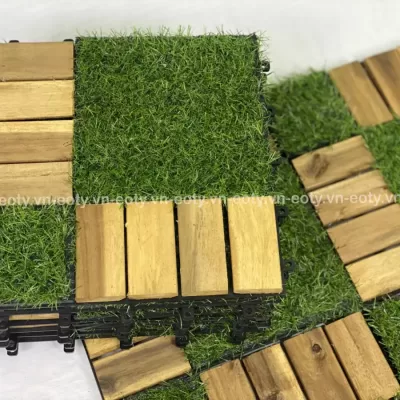Vỉ gỗ cỏ lót sàn