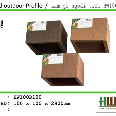 LAM GỖ NGOÀI TRỜI HW100R100