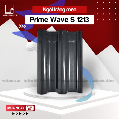 NGÓI MÀU GHI TRÁNG MEN HAI SÓNG PRIME WAVE S 1213