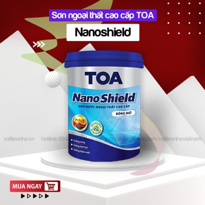 SƠN NƯỚC NGOẠI THẤT CAO CẤP TOA NANOSHIELD