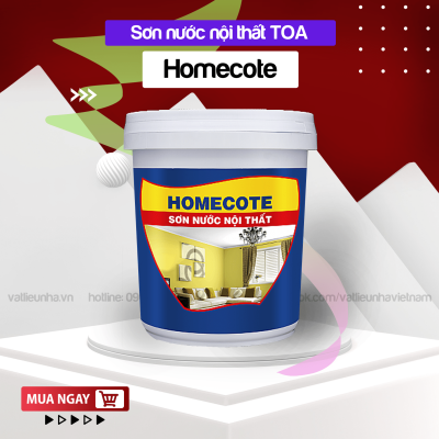 SƠN NƯỚC TOA NỘI THẤT HOMECOTE - DÒNG KINH TẾ