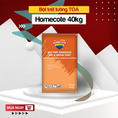 BỘT TRÉT NGOẠI THẤT TOA HOMECOTE - 40KG