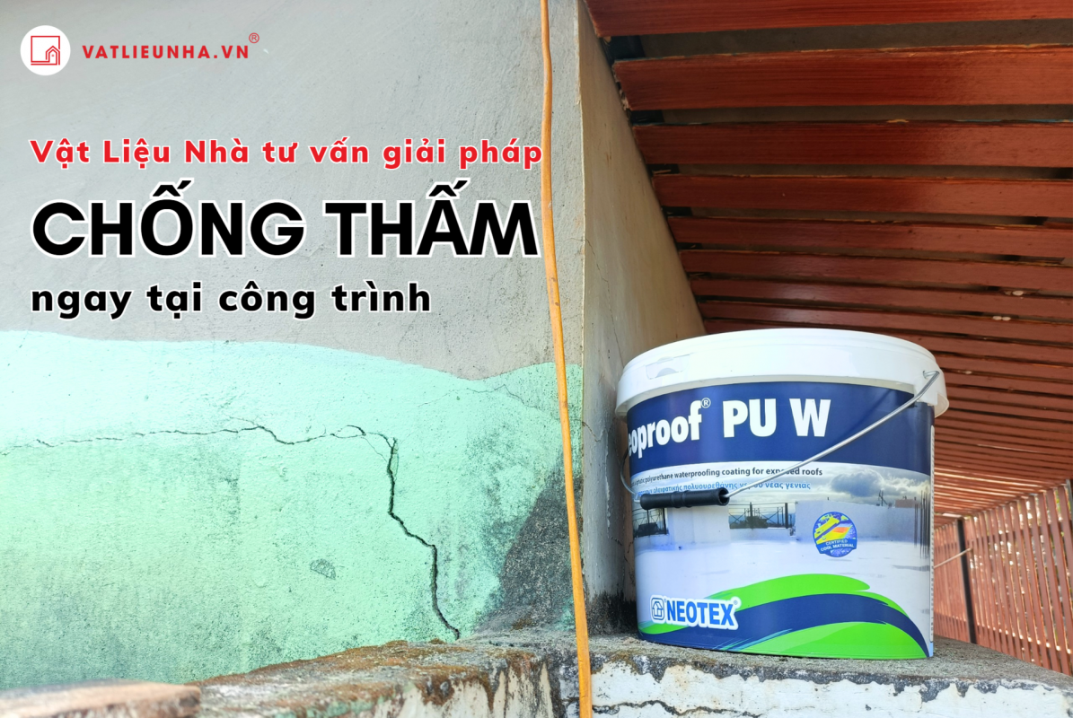 Chống thấm sàn mái BMT - neoproof PU W