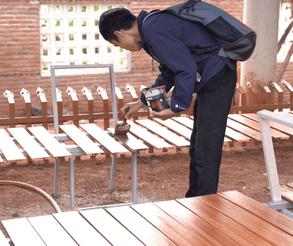 cách sơn giả gỗ đẹp