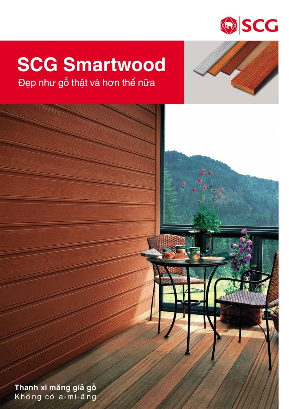 Tấm smartwood có độ bền cao và thân thiện với môi trường