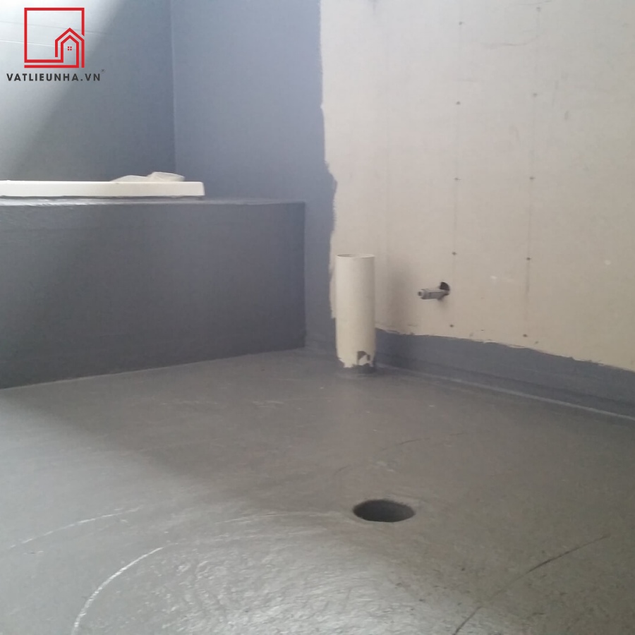 Quy trình xử lý chống thấm sàn nhà vệ sinh