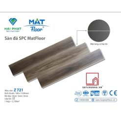 Sàn nhựa hèm khóa cốt đá SPC MatFloor Mã Z721