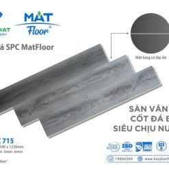 Sàn nhựa hèm khóa cốt đá SPC MatFloor Mã Z715