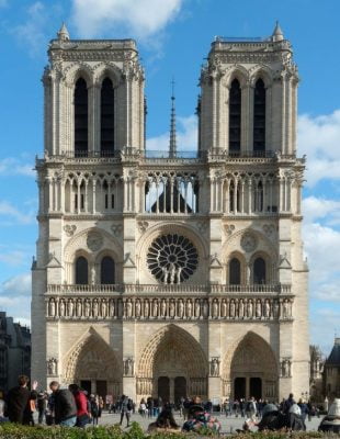 nhà thờ đức bà paris Pháp 