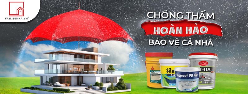chất chống thấm sika, neotex, kova, flinkote