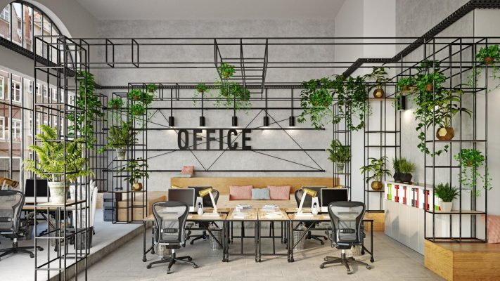 20+ mẫu thiết kế văn phòng không gian mở