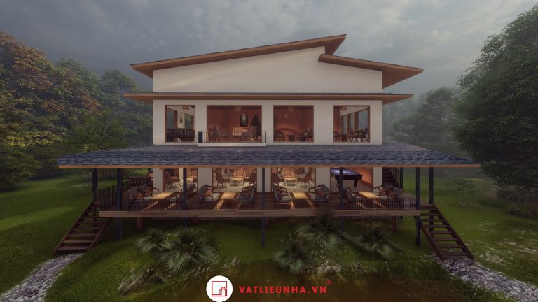 Rainy Cafe: thiết kế quán cà phê sân vườn kiểu nhà sàn ở Buôn Ma Thuột