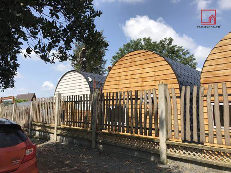 Gỗ xi măng Smartwood – Tạo điểm nhấn cho kiến trúc homestay