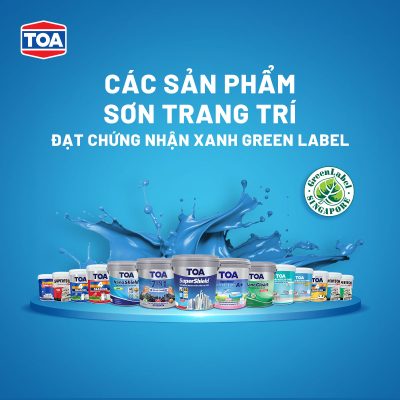 Sơn toa green label singapore