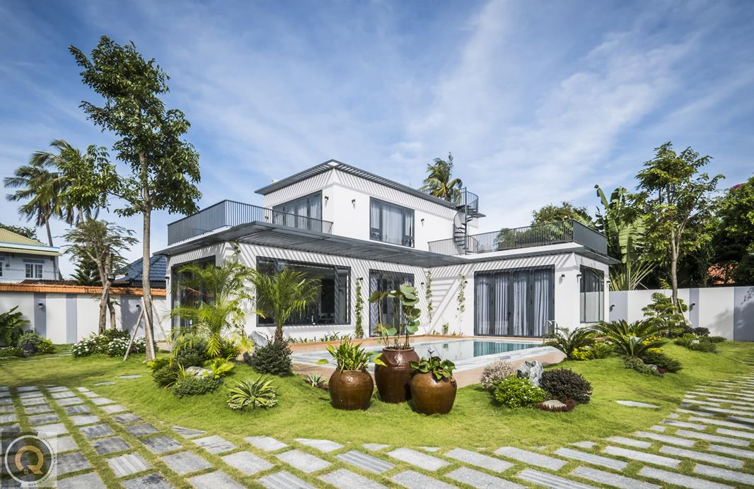Tony’s villa – Sự kết hợp hài hòa giữa mảng xanh và khoảng trời