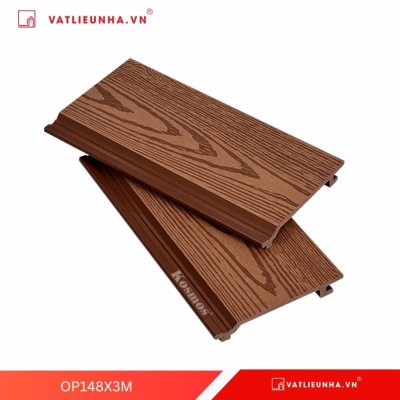 Tấm ốp gỗ nhựa trang trí ngoài trời Kosmos OP148X3M/2,2M
