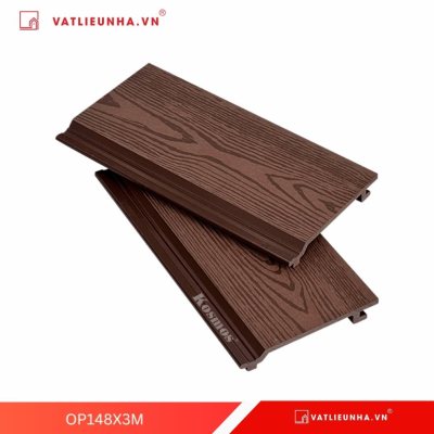 Tấm ốp gỗ nhựa trang trí ngoài trời Kosmos OP148X3M/2,2M