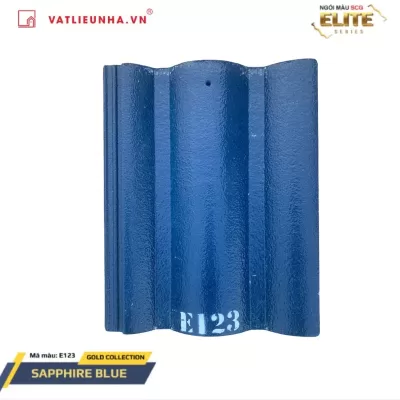 Ngói Thái SCG Elite Series Dạng Sóng Gold - Mã màu: E123/Sapphire Blue