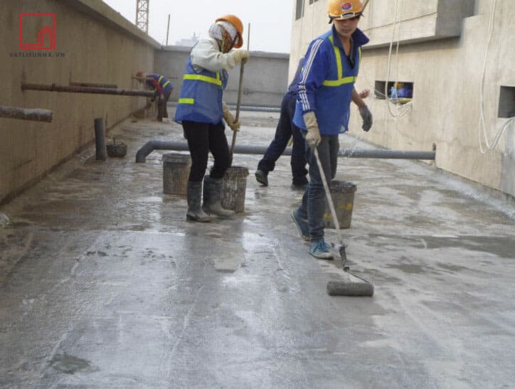 Phương pháp chống thấm sàn mái bê tông hiệu quả