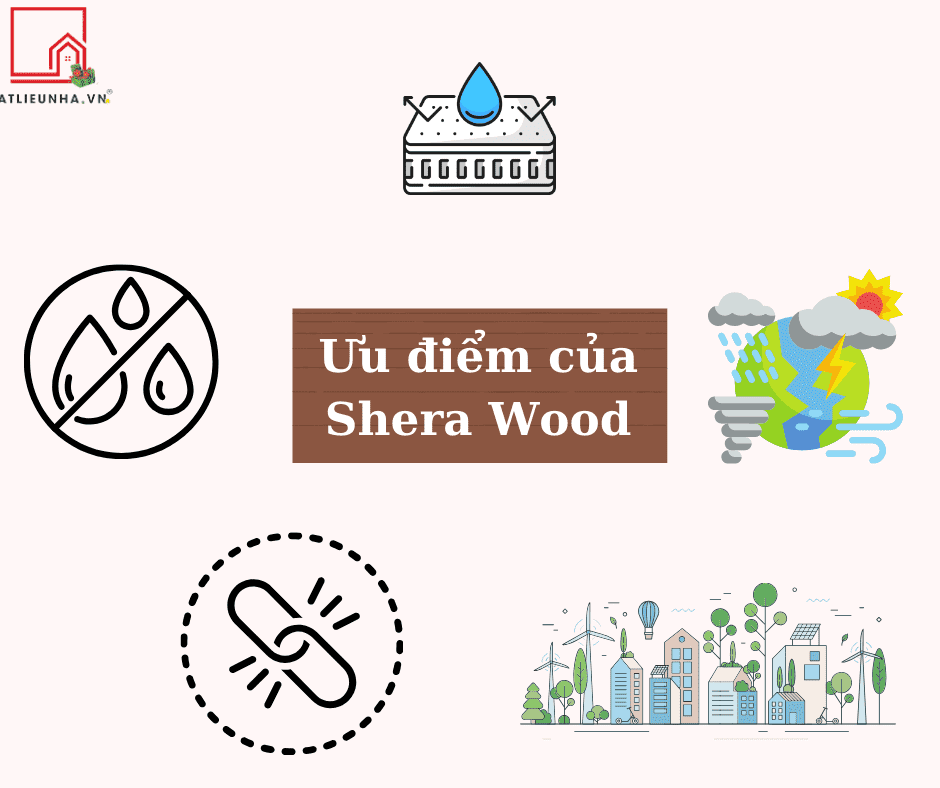 Những ưu điểm nội bật của tấm Shera Wood khiến nhiều đơn vị thi công ưu tiên lựa chọn