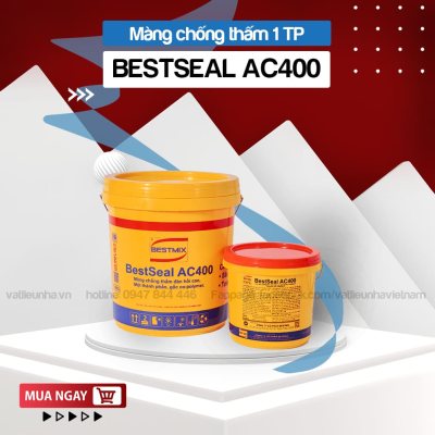 Màng chống thấm 1TP Gốc Acrylic co-polymer - Bestseal AC400
