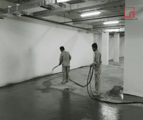 chống thấm ngược tầng hầm