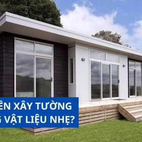 GIÁI ĐÁP THẮC MẮC: CÓ NÊN XÂY TƯỜNG BẰNG VẬT LIỆU NHẸ?