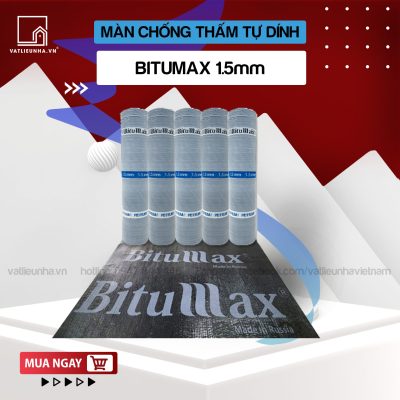 chống thấm tự dính bitumax 1.5mm