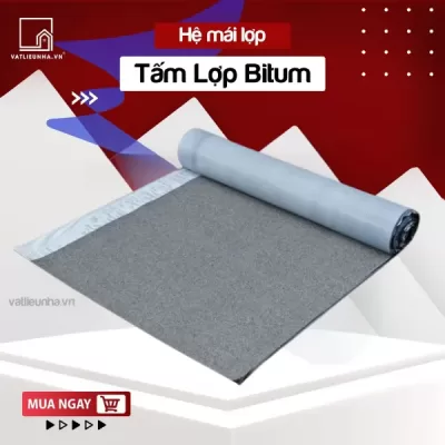 Mái ngói bitum phủ đá khổ lớn ULTRAFLEX SA TOP