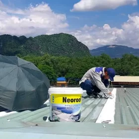 Sơn chống nóng mái tôn Neoroof (sơn lót + sơn phủ)