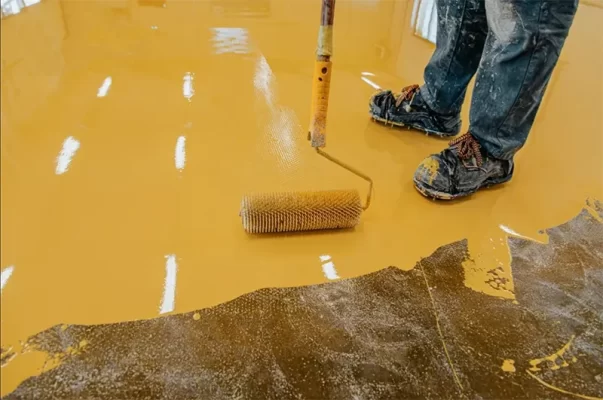 Sơn sàn epoxy tự san phẳng: Giải pháp hoàn hảo cho nền nhà xưởng