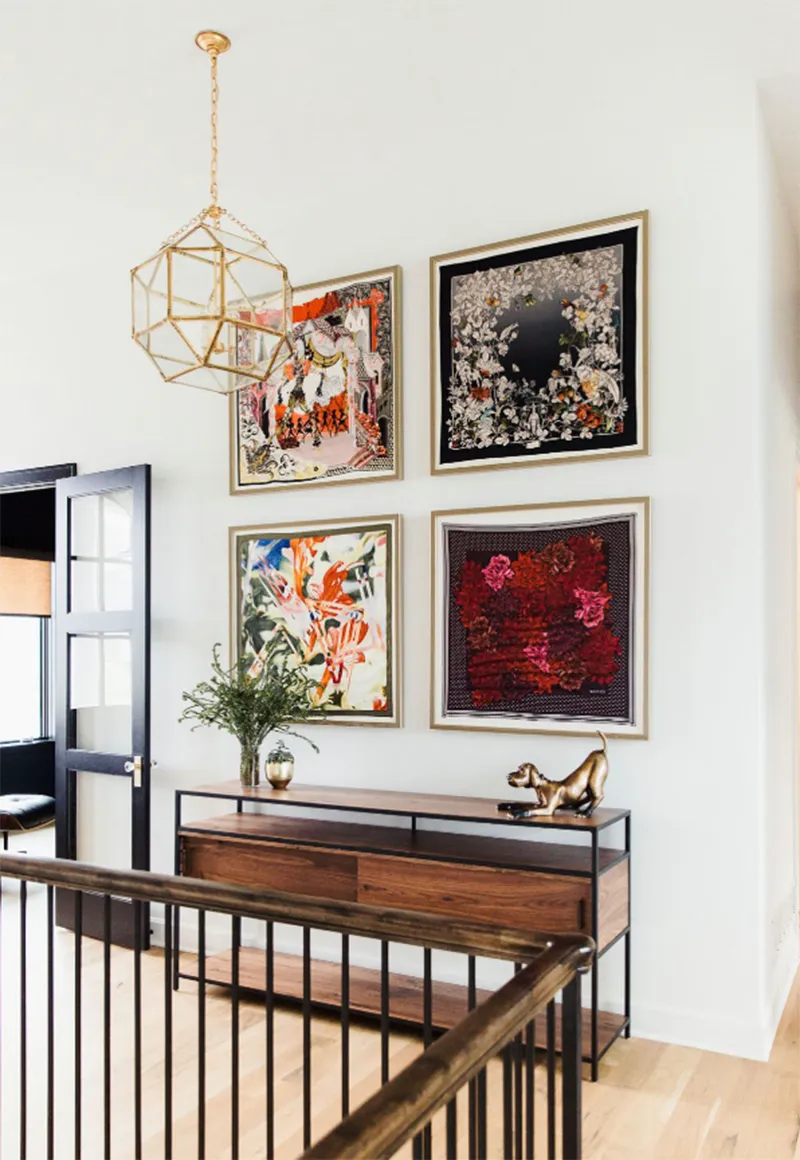 Trang tri hanh lang trong nha 12