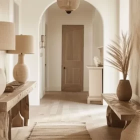 Trang tri hanh lang trong nha 17