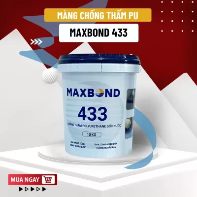 MAXBOND 433 - Màng chống thấm Polyurethane gốc nước