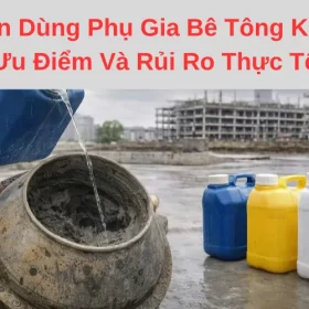 Có Nên Dùng Phụ Gia Bê Tông Không_ Ưu Điểm Và Rủi Ro Thực Tế_1