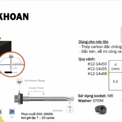 vít mạ kẽm nhúng nóng