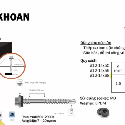vít mạ kẽm nhúng nóng