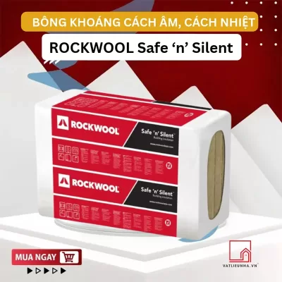 Bông khoáng ROCKWOOL Safe’n’Silent Pro