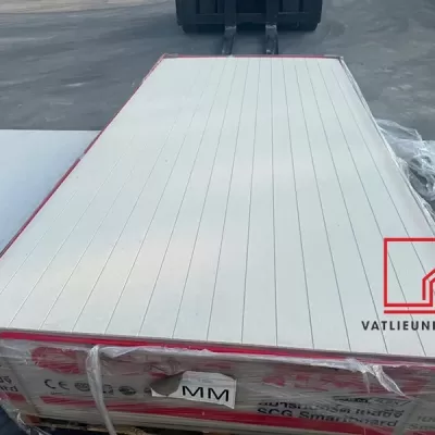 Tấm Cemboard Giả Gỗ Có Rãnh: 6x1200x2400 mm